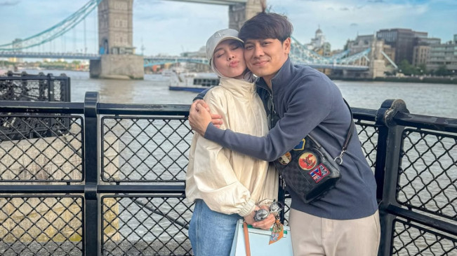 Lesti Kejora dan Rizky Billar. [Instagram]